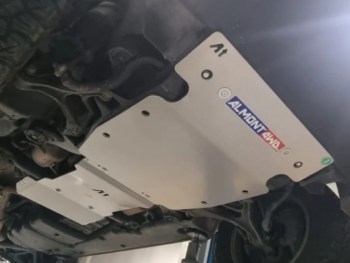 Protección frontal 8mm para paragolpe ACAYX Porsche Cayenne 9PA (2003-2010)